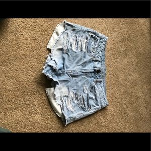 Jean shorts